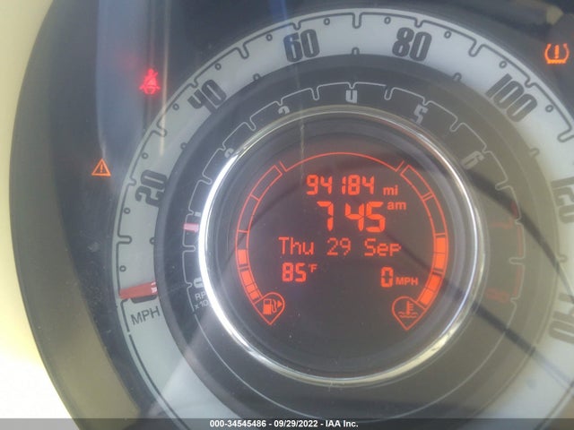 3C3CFFAR5CT199022 Fiat 500 POP