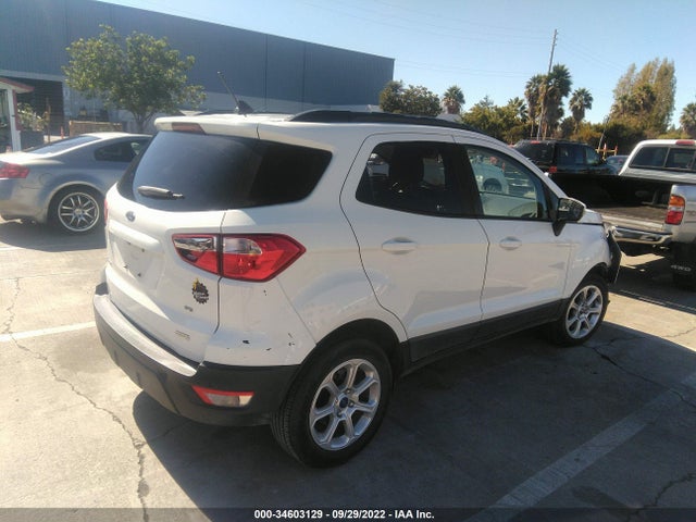 34603129 :رقم المزاد ، MAJ3P1TE1JC175823 vin ، 2018 Ford Ecosport Se مزاد بيع