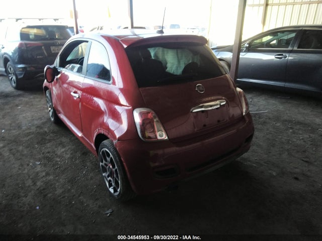 3C3CFFBR1CT385185 Fiat 500 SPORT
