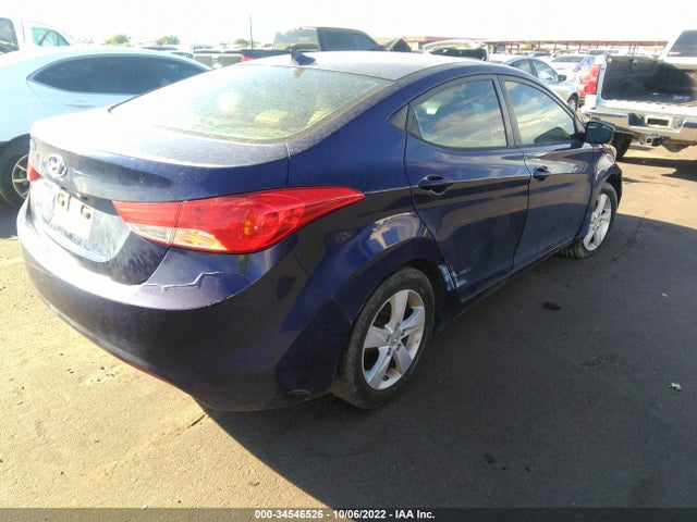 2013 HYUNDAI ELANTRA GLS VIN: 5NPDH4AE8DH234116