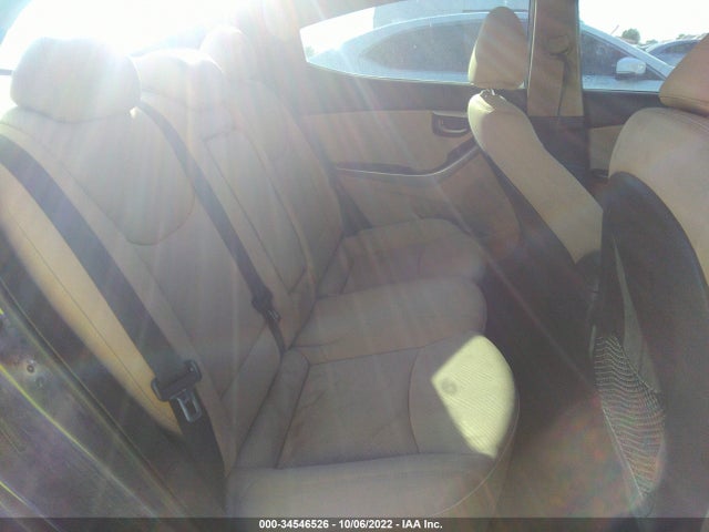 2013 HYUNDAI ELANTRA GLS VIN: 5NPDH4AE8DH234116