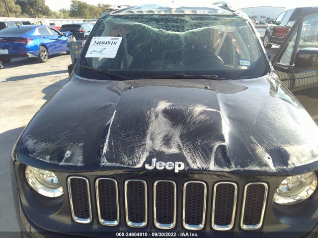 2018 JEEP RENEGADE LATITUDE VIN: ZACCJABB6JPJ22255