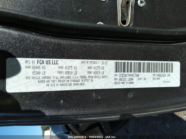 2C3CDXCT4FH917208 Dodge Charger Rt