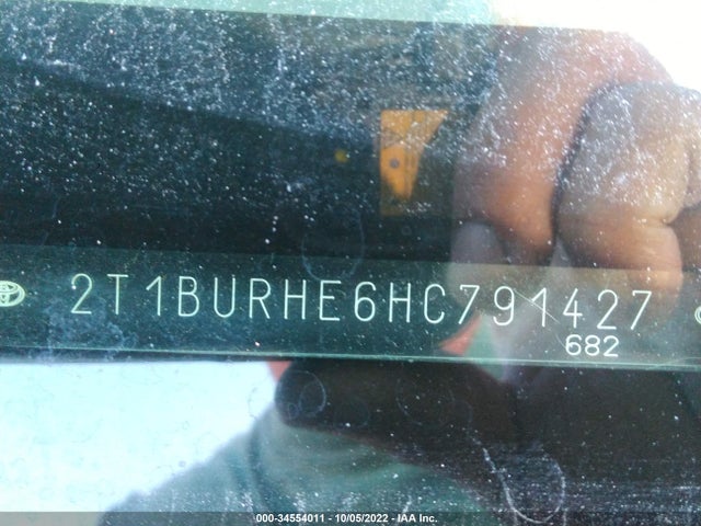 Toyota Corolla 2017 2T1BURHE6HC791427 Image 10