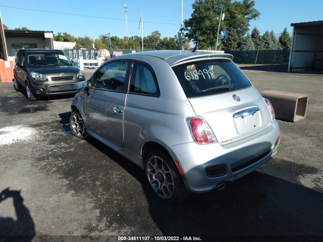 3C3CFFBR3DT618498 Fiat 500 SPORT