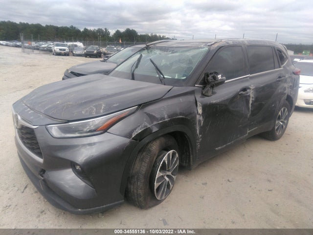 Toyota Highlander Xle 2021 5TDGZRAH7MS086231 Image 2
