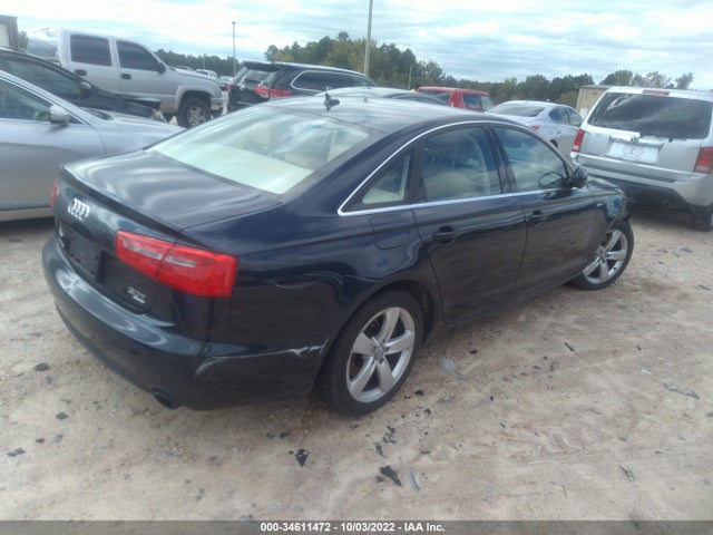 2012 AUDI A6 3.0T PREMIUM PLUS VIN: WAUGGAFC8CN056919