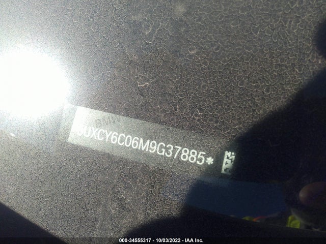 2021 BMW X6, VIN: 5UXCY6C06M9G37885