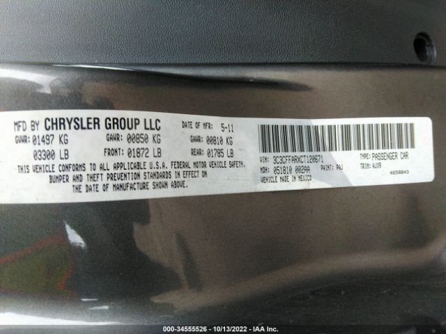 3C3CFFARXCT120671 Fiat 500