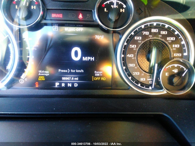 2018 RAM 1500 REBEL VIN: 1C6RR7YTXJS134676