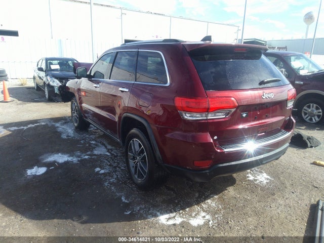 2017 JEEP GRAND CHEROKEE LIMITED VIN: 1C4RJEBG6HC883270