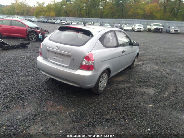 2007 HYUNDAI ACCENT GS VIN: KMHCM36C57U034244