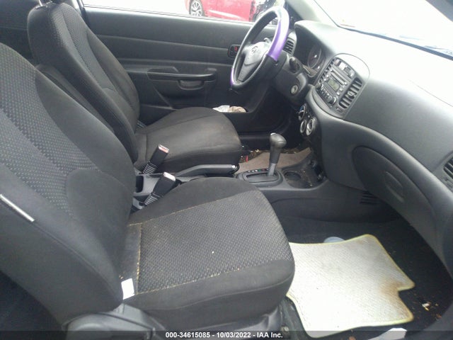 2007 HYUNDAI ACCENT GS VIN: KMHCM36C57U034244