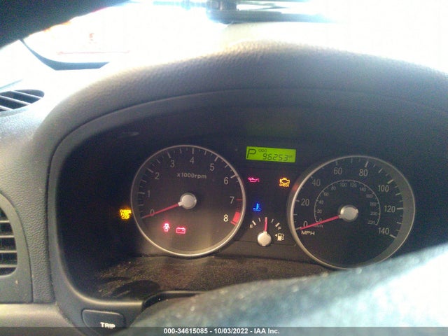 2007 HYUNDAI ACCENT GS VIN: KMHCM36C57U034244