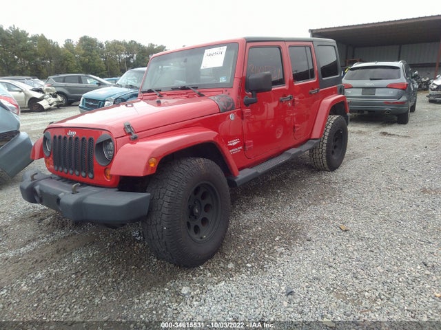 2011 JEEP WRANGLER UNLIMITED SAHARA VIN: 1J4BA5H18BL533290