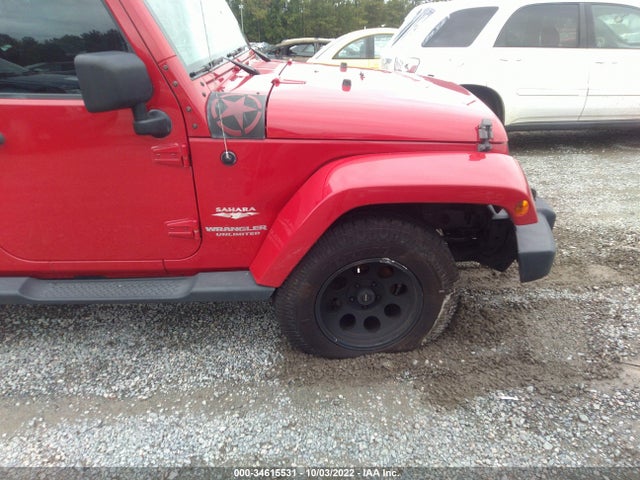 2011 JEEP WRANGLER UNLIMITED SAHARA VIN: 1J4BA5H18BL533290