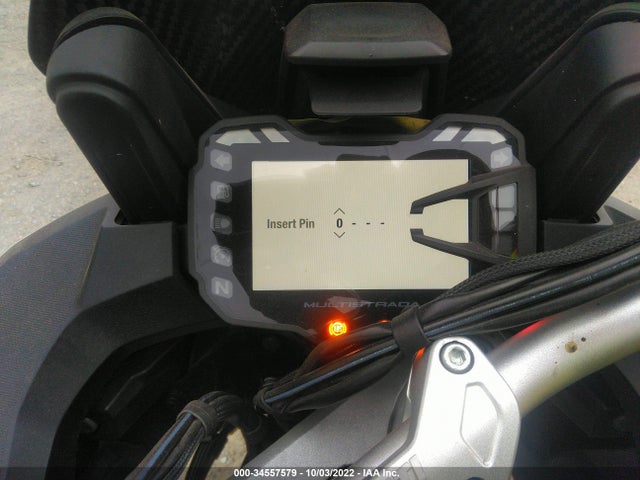 2018 DUCATI MULTISTRADA 1260/1260 S VIN: ZDMAAEKW1JB000356