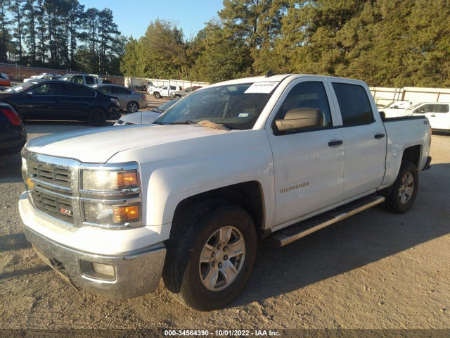 2014 CHEVROLET SILVERADO 1500 LT VIN: 3GCUKREH2EG196640