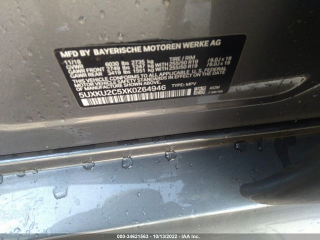 5UXKU2C5XK0Z64946 BMW X6 Xdrive35i