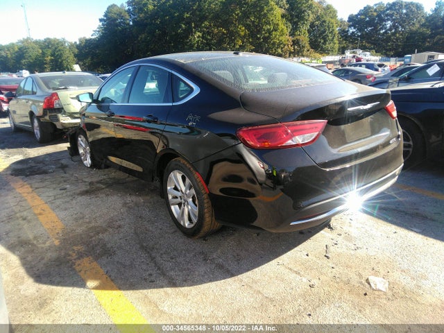 2015 CHRYSLER 200 LIMITED VIN: 1C3CCCABXFN607092