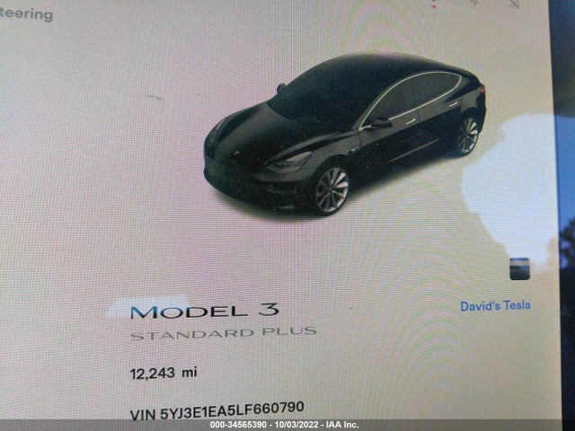 Tesla Model 3 Standard Range 2020 5YJ3E1EA5LF660790 Image 8