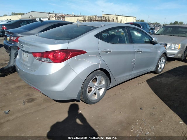 2013 HYUNDAI ELANTRA GLS PZEV VIN: 5NPDH4AE5DH422060
