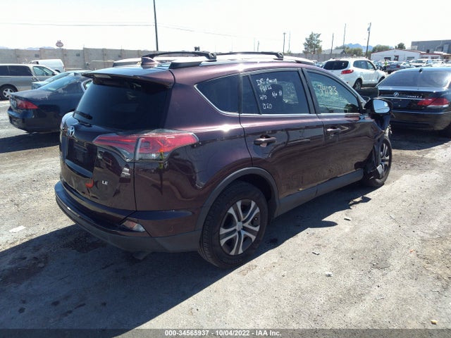 2016 TOYOTA RAV4 LE VIN: 2T3ZFREV6GW265784