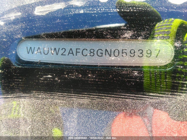 2016 Audi S7, VIN: WAUW2AFC8GN059397