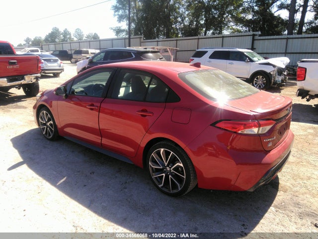 2021 TOYOTA COROLLA SE/NIGHTSHADE/APEX SE VIN: JTDS4MCE3MJ070474