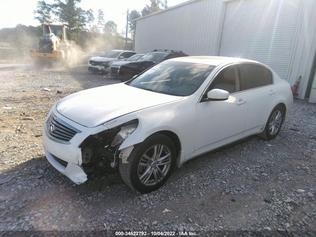 2012 INFINITI G25 SEDAN JOURNEY VIN: JN1DV6AP9CM700794