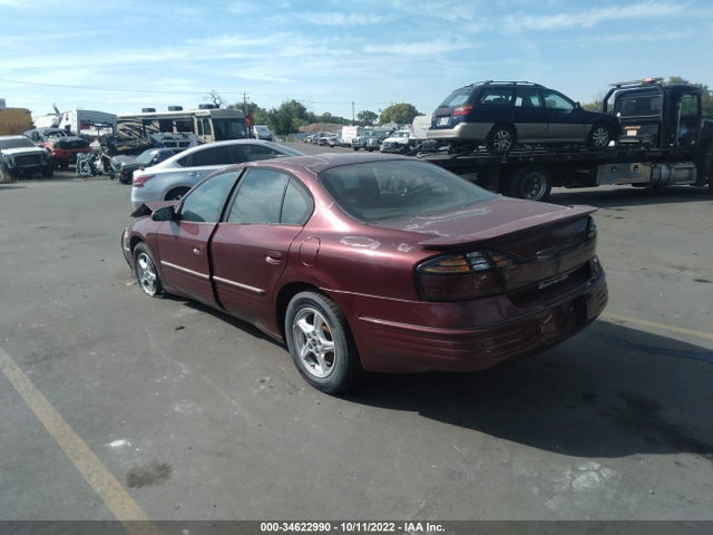 2000 PONTIAC BONNEVILLE SE VIN: 1G2HX54K2Y4203391