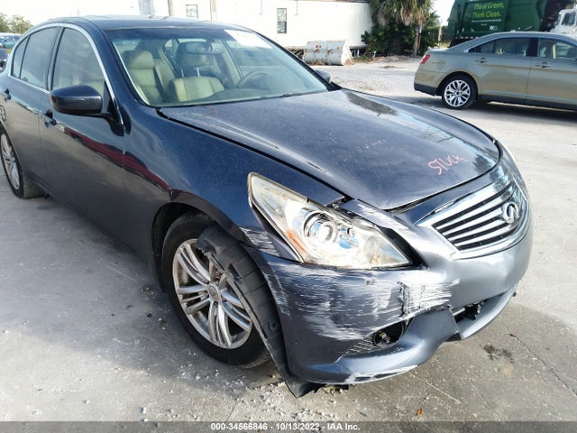 2010 INFINITI G37 SEDAN JOURNEY VIN: JN1CV6AP1AM402541