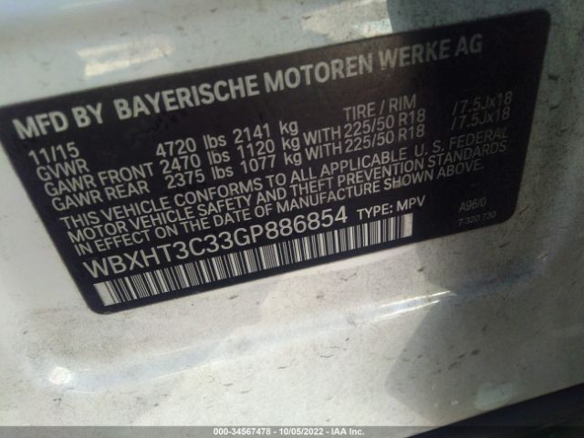 WBXHT3C33GP886854 BMW X1 Xdrive28i