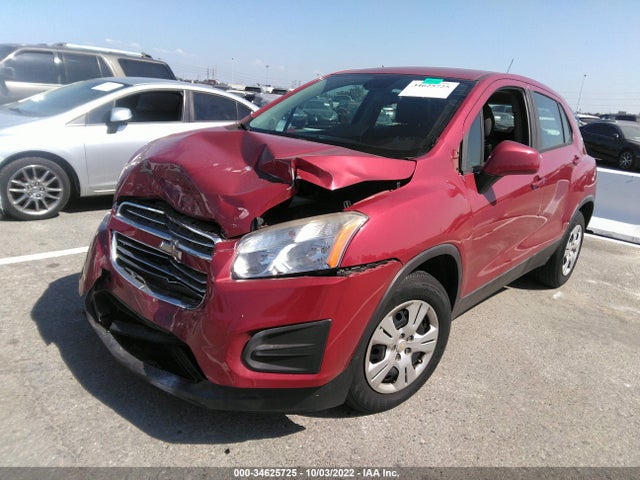 Chevrolet TRAX LS 2015 KL7CJKSB7FB193407 Image 2