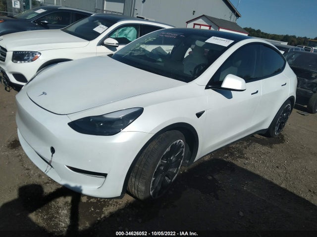Tesla Model Y Performance 2022 7SAYGDEF8NF403979 Image 2