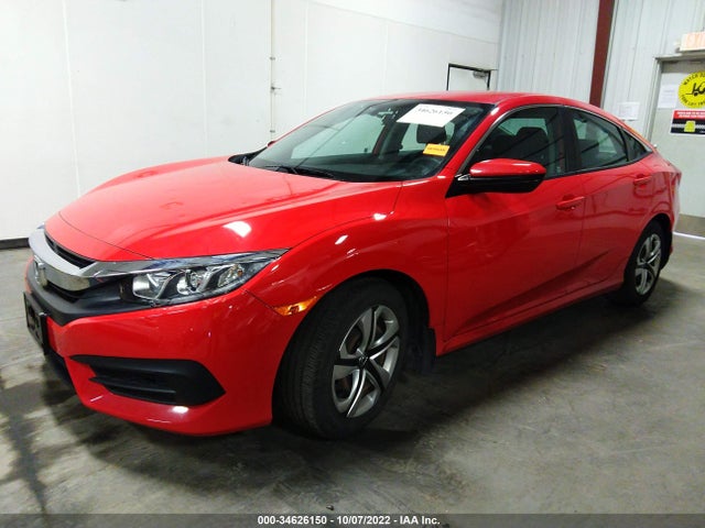 2016 HONDA CIVIC SEDAN LX VIN: 2HGFC2F52GH517873