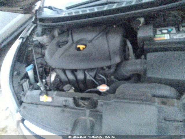 2012 HYUNDAI ELANTRA GLS VIN: 5NPDH4AEXCH127664