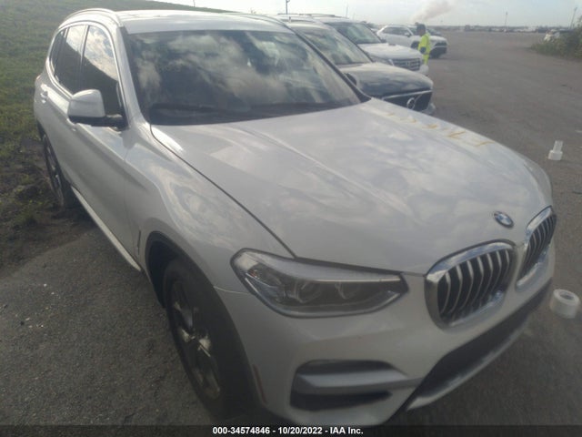 BMW X3 2021 IAAI 5UXTY3C0XM9F71601