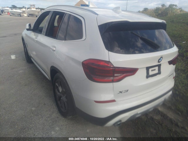 BMW X3 2021 аукцион фото
