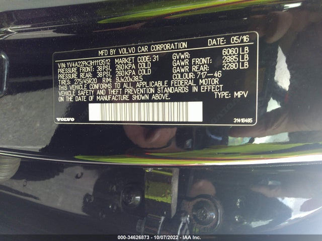 Volvo Xc90 Momentum 2017 YV4A22PK3H1113512 Image 10