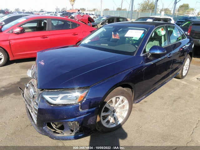 2022 Audi A4, VIN: WAUABAF45NA004817