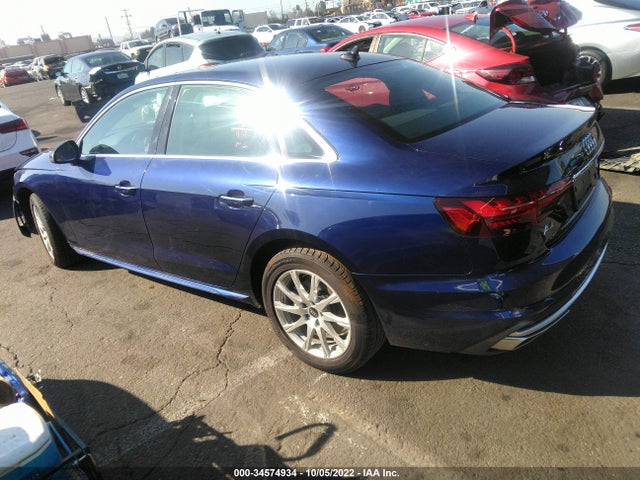 2022 Audi A4, VIN: WAUABAF45NA004817