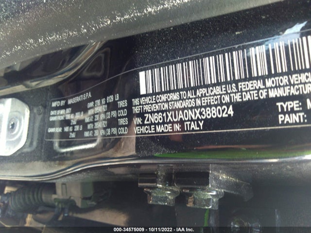 2022 Maserati Levante, VIN: ZN661XUA0NX388024