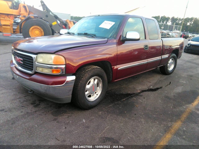 2002 GMC SIERRA 1500 SLE VIN: 2GTEC19V421144871