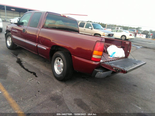 2002 GMC SIERRA 1500 SLE VIN: 2GTEC19V421144871