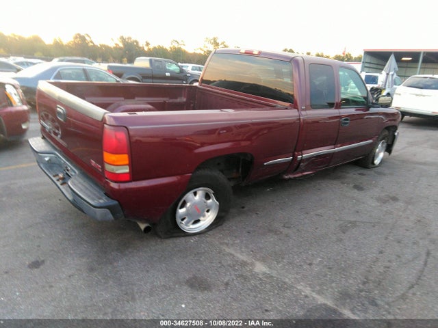 2002 GMC SIERRA 1500 SLE VIN: 2GTEC19V421144871