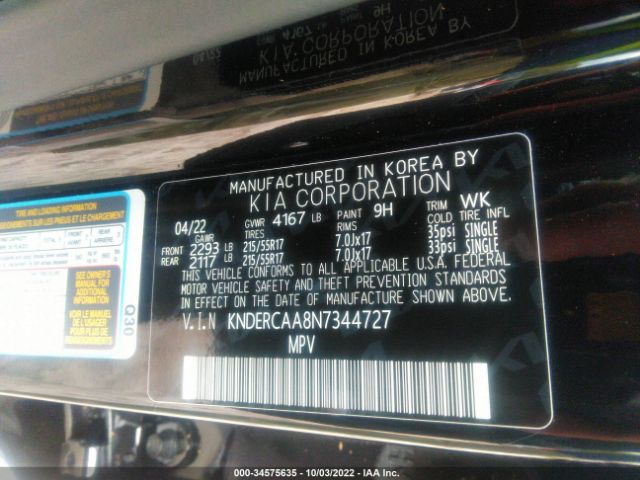 KNDERCAA8N7344727 KIA SELTOS EX