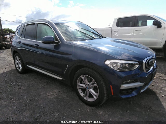 BMW X3 Sdrive30i 2021 IAAI 5UXTY3C01M9E00199