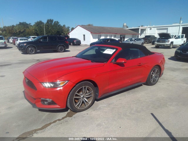 2017 FORD MUSTANG ECOBOOST PREMIUM VIN: 1FATP8UH8H5245138