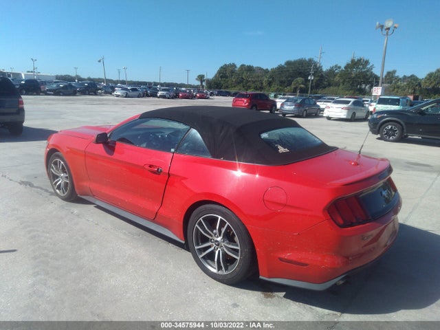 2017 FORD MUSTANG ECOBOOST PREMIUM VIN: 1FATP8UH8H5245138